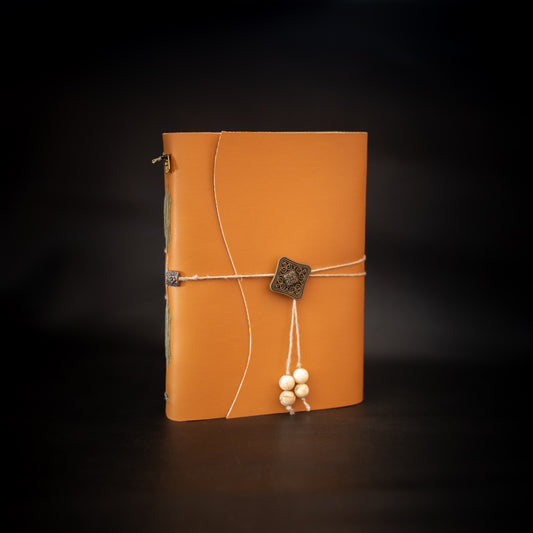 Natural Cactus Leather Journal